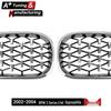Передняя решетка в стиле Chrome Star для BMW 3 серии E46 2002-2004 4-дверная