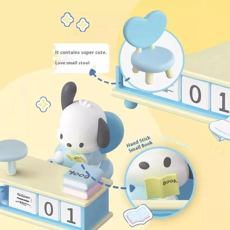 Серия Настольных Календарей Sanrio Аниме Периферия Изысканная Куроми Почакко Статичный Настольный Декоративный Детская Игрушка Подарки