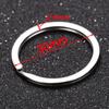 20PCs 1.5x20mm Metal Key Rings Round Flat Line Split Rings Alloy Keyrings For DIY Jewelry Making Keychain Accessories
