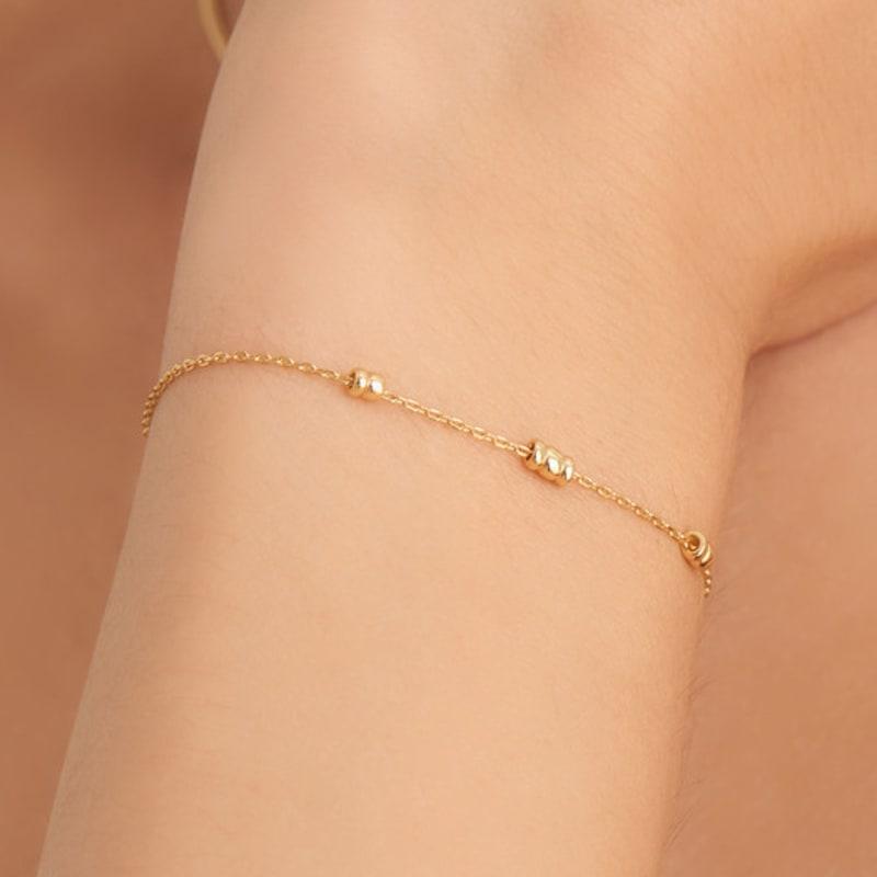 ANIA HAIE Smooth Twist Linkpoint Chain Bracelet 925 Silver B038-01H