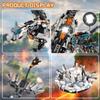 MOC Horizon West Птица-буря Динозавр Строительные блоки Zero Dawn Механический Монстр-колючка Кубики DIY Игрушка Подарок на день рождения