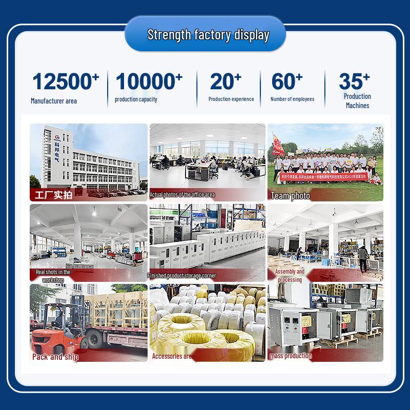 100KVA Three-Phase Dry-Type Autotransformer Isolation Transformer (415V to 380V to 220V)