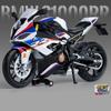 Масштаб 1/12 S1000RR, литая под давлением модель мотоцикла, игрушка для детей, коллекция подарков для мальчиков и девочек