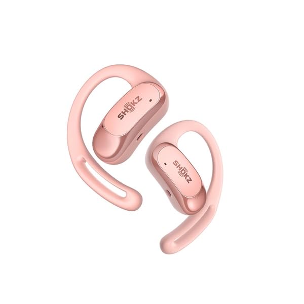 Беспроводные наушники с открытым дизайном Shokz OpenFit Air Bluetooth IP54 Розовые
