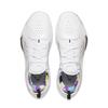 Li Ning Амортизирующие Нескользящие Износостойкие Низкие Баскетбольные Кроссовки Мужские Стандартные Белые ABAV025-5