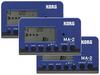 KORG Metronome Blue Black Set of 3 [Bulk Purchase] - MA-2 & MA-2-BLBK
