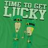 Мужская футболка Beavis & Butthead 'Getting Lucky' ко Дню Святого Патрика