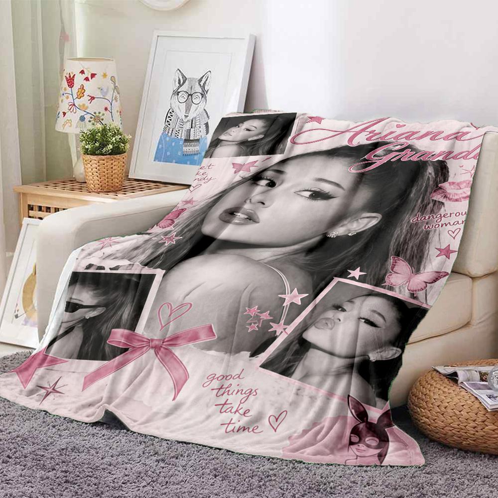 Ariana Grande Blanket, High quality Comfortable for All Seasons, Home Decor, Warmth and Comfort