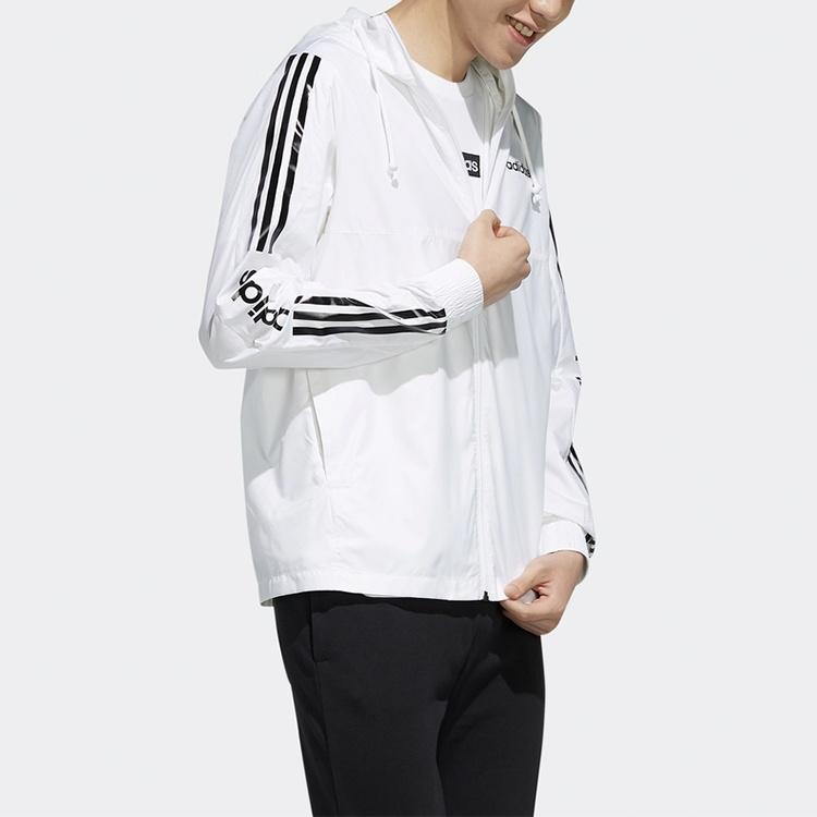 adidas neo Cozy Sports Hooded Jacket White Men's EI4677