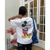Summer Disney Mickey Mouse T-Shirt Hip Hop Vintage T-Shirt Harajuku Streetwear Cotton Top Tee Men Women Graphic T-Shirt Clothes