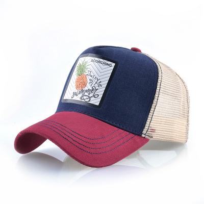 Snapback сетчатая бейсбольная кепка для мужчин и женщин, пляжная повседневная шапка с козырьком, дышащая хлопковая шляпа для папы, кепки-дальнобойщики