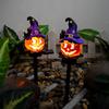 Solar Powered Halloween Pumpkins Outdoor Lights Creative Atmosphere Layout Waterproof Courtyard Garden Scenery Decoration