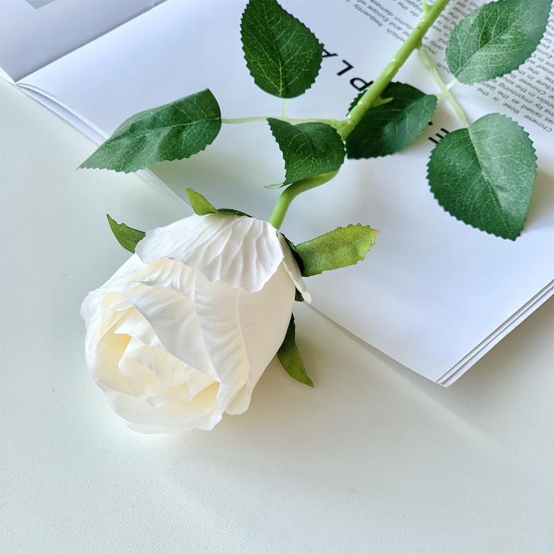 Rose Artificial Flower Wedding Home Decoration Silk Flower Pography Prop Silk Flower Rose