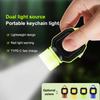 1Pcs Multi-functional Keychain Flashlight Outdoor Portable Work Light Outdoor Camping Light USB Rechargeable Emergency Light