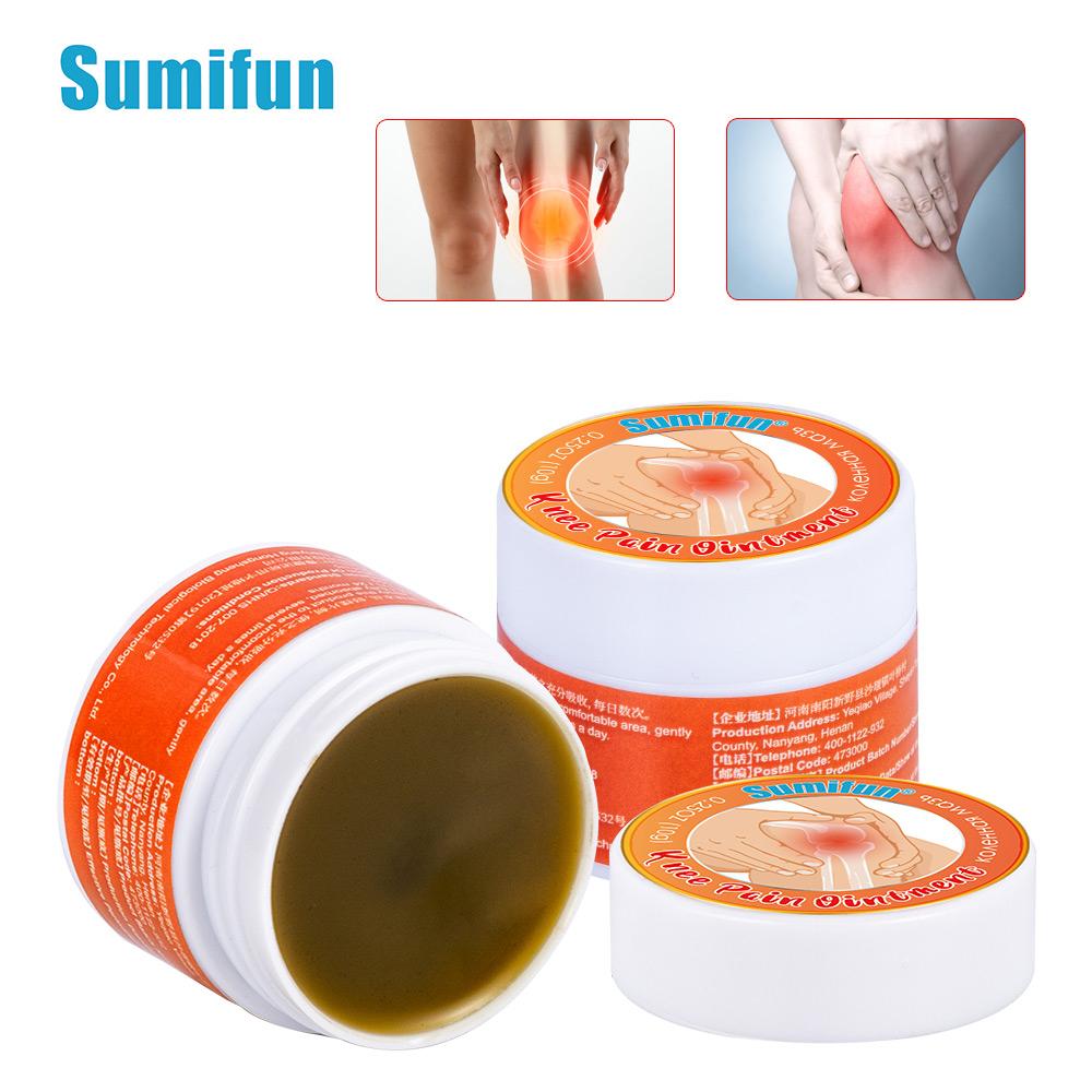Sumifun Обезболивающий крем для колена и суставов, мазь для облегчения боли при растяжении мышц и суставов, ревматоидный массаж тела
