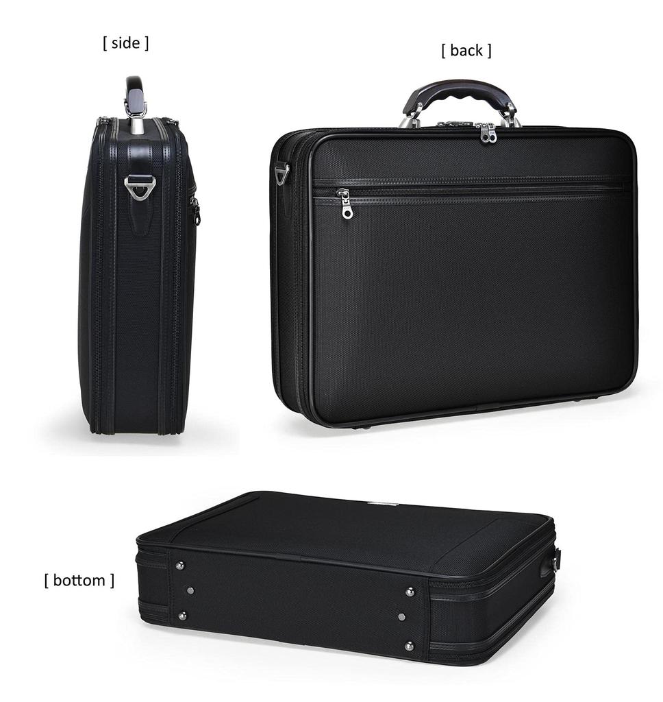 Bagex Business Soft Attache Case L, Серия Honoo, Вмещает документы формата A3, Сделано в Тоёоке, префектура Хёго, 24-0358