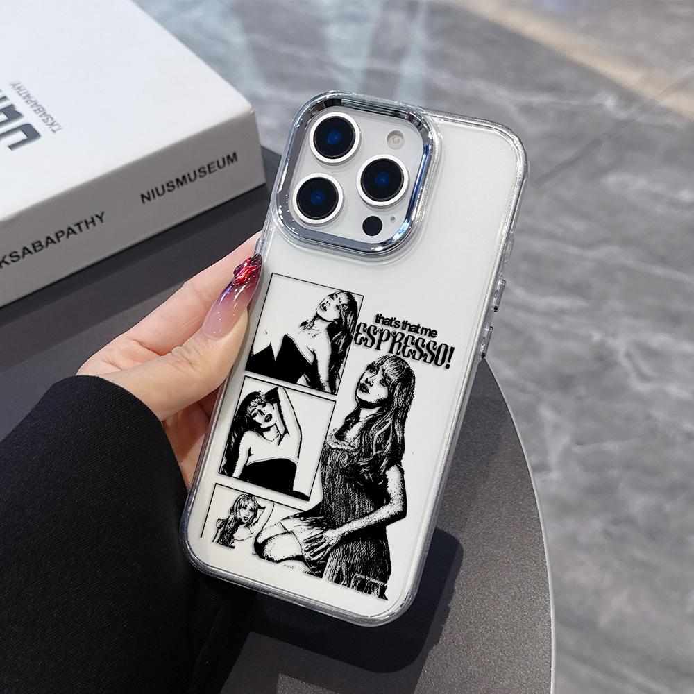 Чехол для телефона Singer S-Sabrina C-Carpenter для iPhone 17 Air 16 e 15 14 13 12 11 Pro Max Plus SE 2020 2022 Мягкая задняя крышка