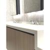 Customized Logo Deck Mounted Touchless Induction Foam Soap Dispenser Brass Quantitative Soap Volume for Hotel Bathroom