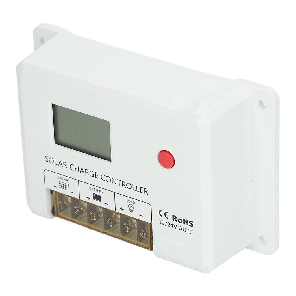 Контроллер заряда от солнечной батареи Параметры зарядки регулируемые МОП-схема ШИМ Регулятор заряда от солнечной батареи 12В 24В 20А