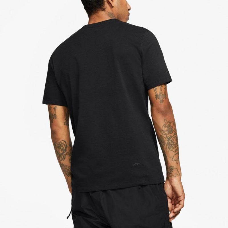 Nike Спортивная футболка с круглым вырезом X Drake Nocta Small Logo, мужские топы, черные DA4138-010