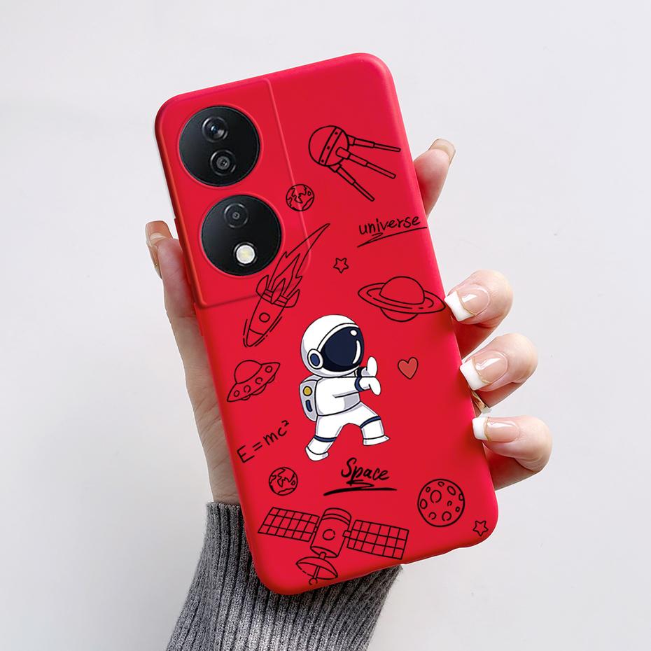 Чехол-книжка для Honor 90 Smart, милый кролик, панда, мягкий силиконовый задний чехол для Honor 90 Smart 90Smart CLK-NX1 CLK-NX3, чехол для телефона Coque