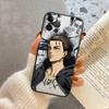 Чехол для телефона Атака Титанов Эрен Йегер для iPhone 15 13 14 12 11 Pro MAX XR X XS SE 7 8 Plus Mini Мягкий Черный Аниме Чехол для Мобильного