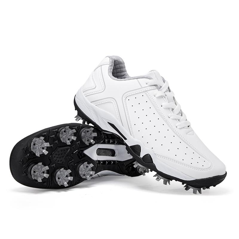 Men Golf Shoes Professional Spikes Golf Sneakers Outdoor Walking Sneakers Comfortable Athletic Footwears