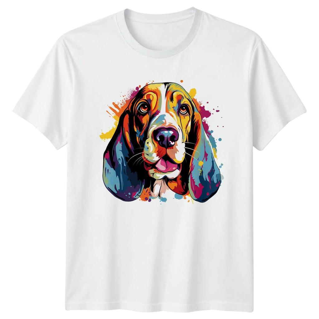 Basset Hound TShirt Dog Lover Gift For Him And Her
