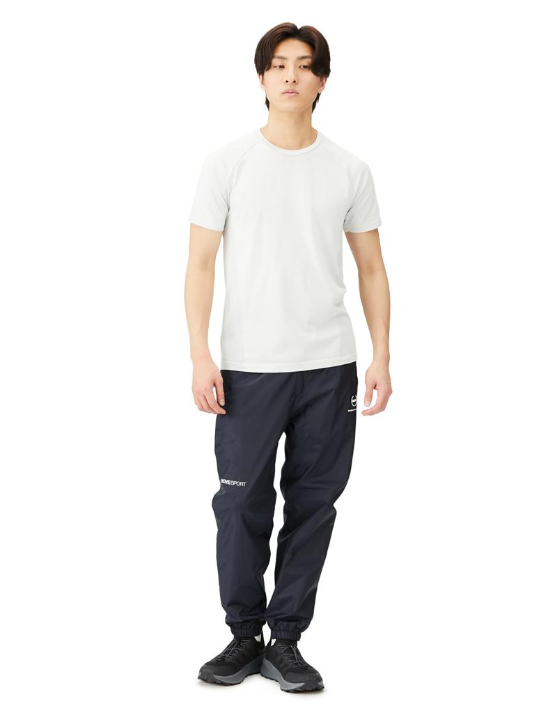 Long Pants Descente Lined Mesh Windbreaker Jogger Pants Windproof Water Repellent Training Running NV M [Move Sports] (DMMXJG11)