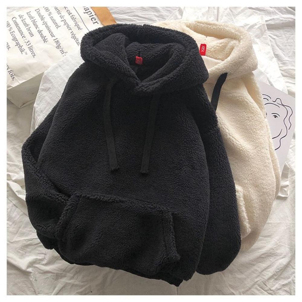 2023 Winter Fashion Warmth Thickened Sweater Loose Women's Long Sleeve Coat