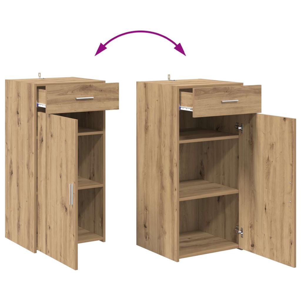 Sideboard Artisan Oak 45 x 42.5 x 93 cm Wood Based Panel