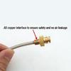 Quickly Connect Hoses Enabling Rapid Installation Outdoor Cooking Hoses for Travel and Adventure Activity