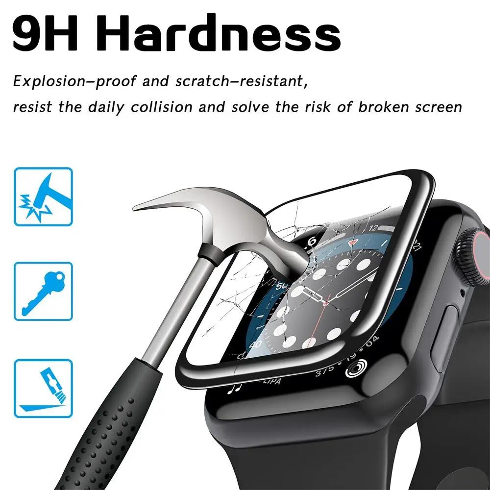 Пленка-защитное стекло для экрана для Apple Watch 11 10 46мм 42мм Ultra 3/2 49мм Мягкая гидрогелевая пленка iWatch 9 8 7 6 5 SE 45мм 41мм 44мм