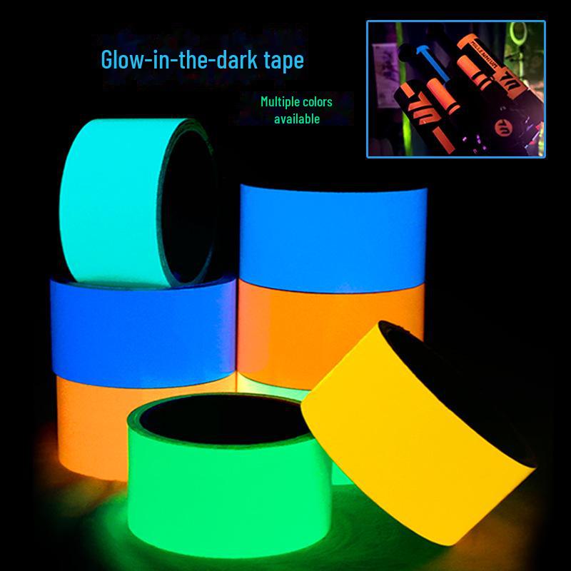 Ультраяркая светящаяся наклейка на стену и пол для идентификации выключателей и безопасности на лестнице