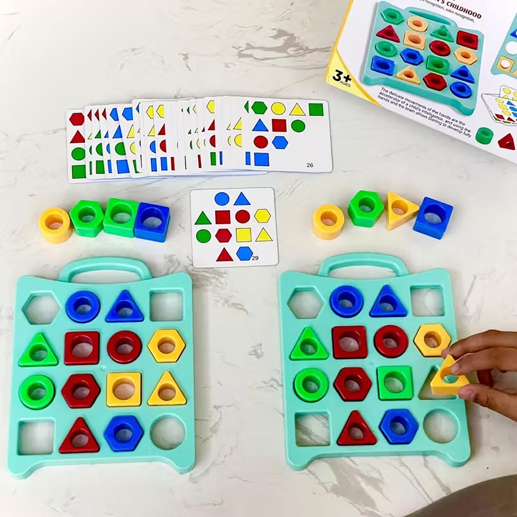 Puzzle toys, geometric shape matching, parent-child interactive games, racing battles, card games, children's toy gifts