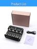 Eight-Slot USB LCD Universal Charger for AA/AAA/C/D Ni-MH Batteries with Type-C Charging