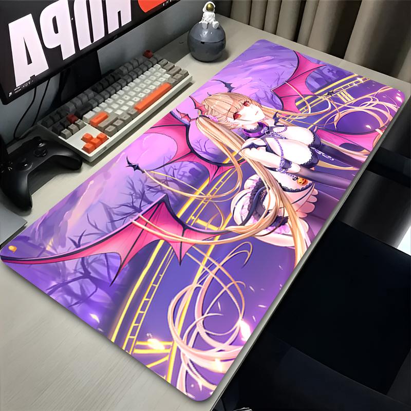 Коврик для мыши Azur Lane Аниме Девушки Внушительный Настольный коврик для ноутбука Большой коврик для мыши Игровые аксессуары XL XXL Кавайный Резиновый коврик для клавиатуры