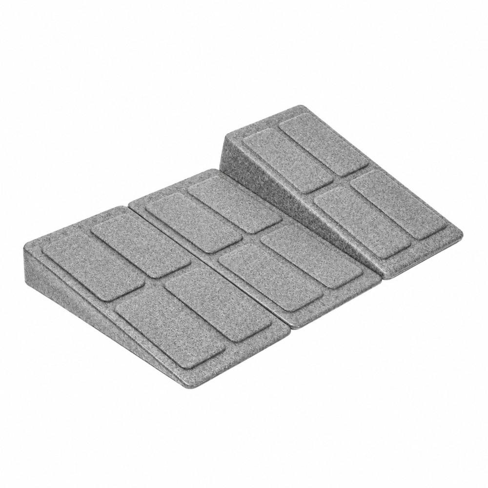 3PCS EPP Calf Stretcher Non-Slip Surface Incline Board Portable Stretching Tool  Rehabilitation