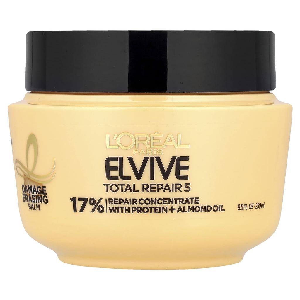 L'Oréal, Elvive, Total Repair 5, Восстанавливающий бальзам, 250 мл (8,5 жидких унций)