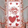 Тема Святого Валентина С Днем Святого Валентина Реквизит для фотографий Полиэстер Ткань Баннер