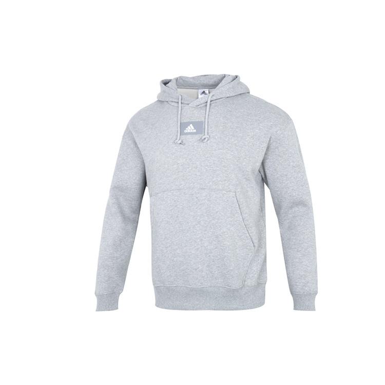 adidas Толстовки Мужские Серые С Капюшоном Умеренные Обычные HK2830