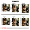 2D flat printing 2pcs Curtain Curtains Zen Spa Serenity Digital Printed Polyester Drapes Family Party Use for Indoor