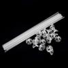 100pcs Transparent Balloon Holder Multi-Purpose Reusable Balloon Display Sticks Durable Balloon Stick and Cup