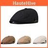 Повседневный однотонный хлопковый берет Женская дышащая дорожная кепка Лето Весна