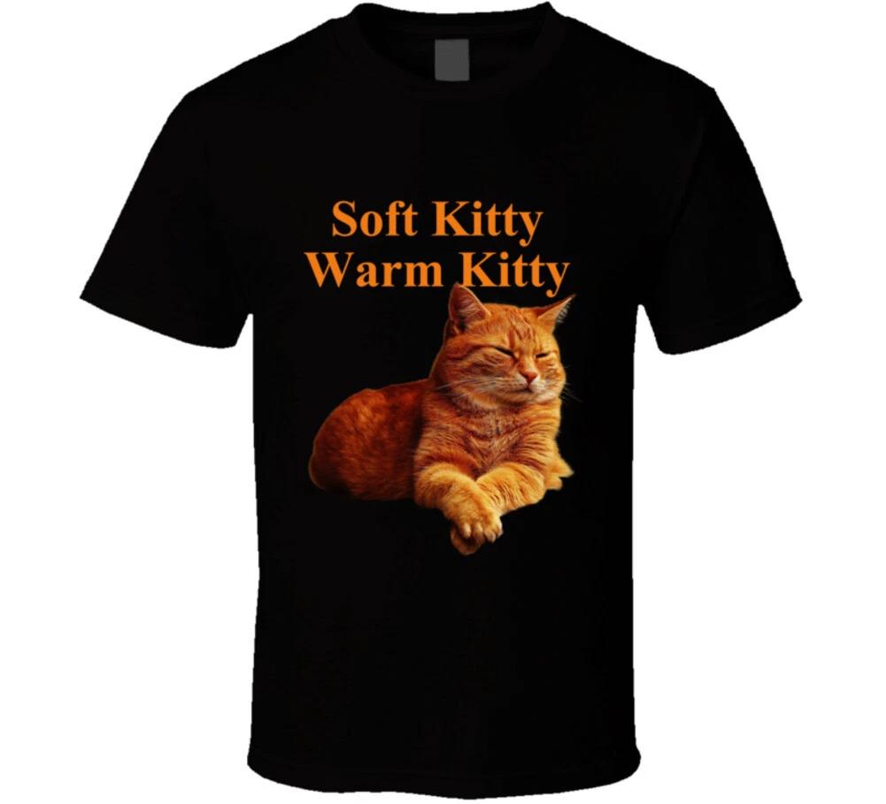 Soft Kitty Warm Kitty Orange Ginger Tabby Cat Cute Funny Gift T Shirt