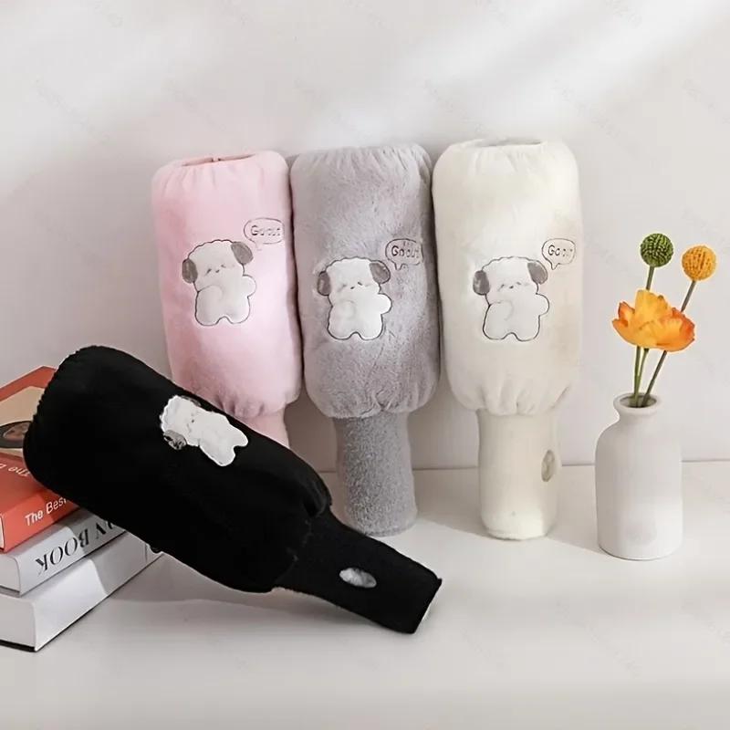 1pair Thermal Sleeve Covers for Women, Office Arm Warmers for Fall Winter, Fleece Lined Coat Sleeve Protector, Anti-Dirty & Warm