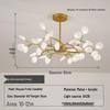 Firefly Chandelier: Modern Minimalist Branch Light for Living Room, Bedroom, or Dining Room - Nordic Creative Design