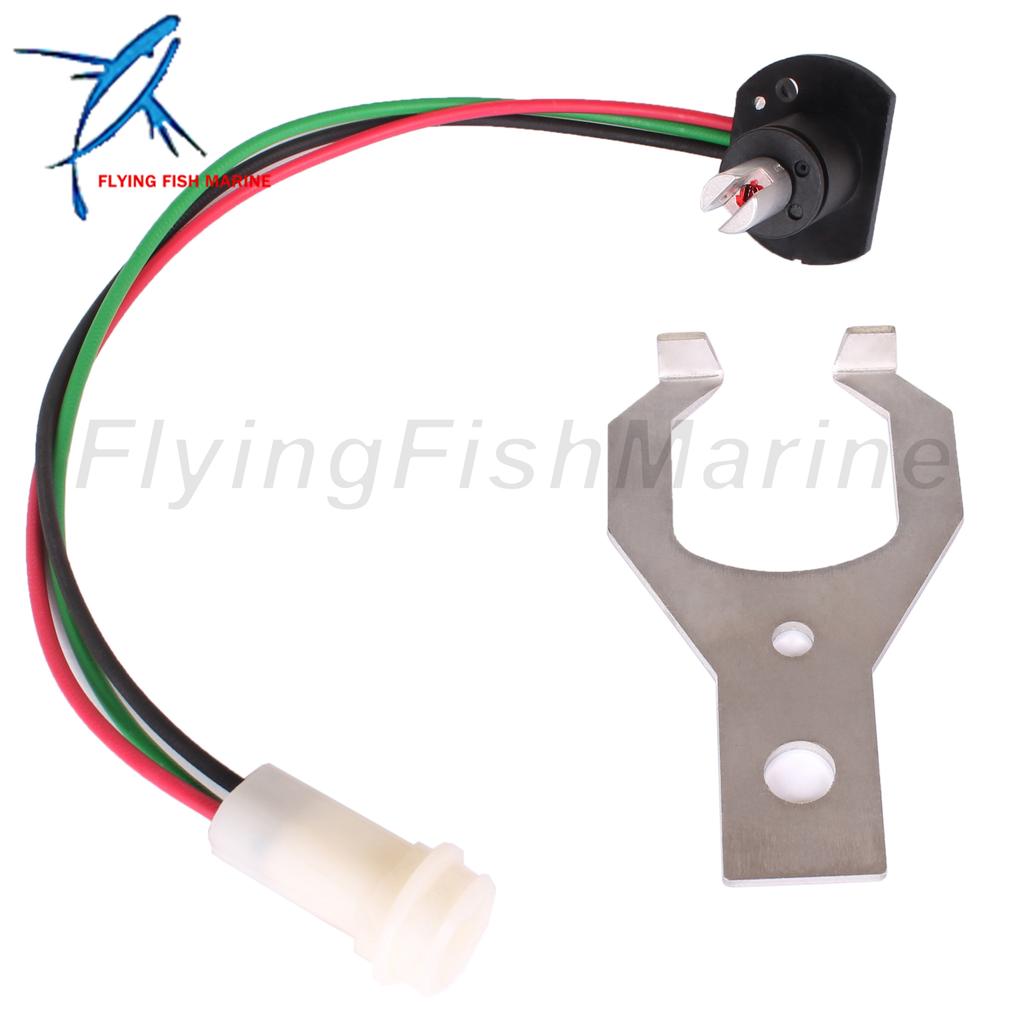 Boat Engine 22314183 873531 Trim Tilt Sender Sensor w/Bracket for Volvo Penta AD / DP / SX / EF / BY / LK / KAD / TAMD Series dr