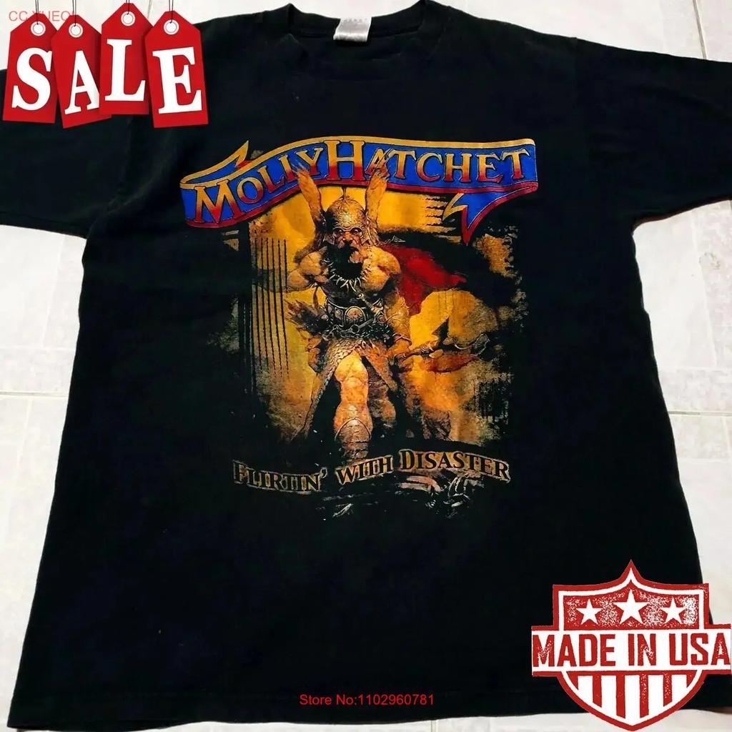 Винтажная футболка Molly Hatchet Концертная S 235xl Винтажная Мягкая Дышащая Стильная С Графикой Модная Удобная
