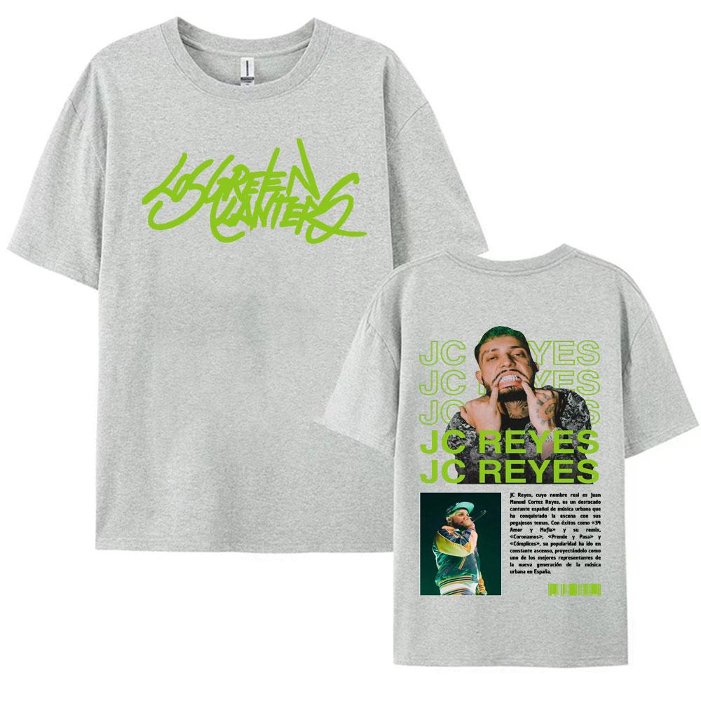 Rapper Jc Reyes Album Tour 2025 Merch T Shirts Men Women Streetwear Hip Hop T Shirt Fashion Casual Short Sleeve Cotton Tshirt